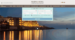 Desktop Screenshot of marinahotel.com.mt