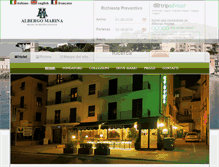 Tablet Screenshot of marinahotel.it